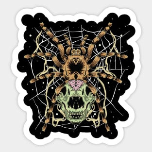 Spider Bone T-Shirt Sticker